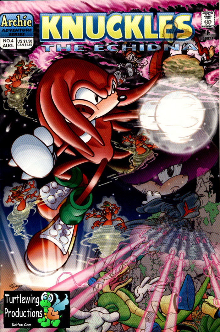 Knuckles - August 1997 Cover Page